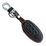 AndyGo Leather Protecting Key Car Case Cover Fob Holder 4Buttons