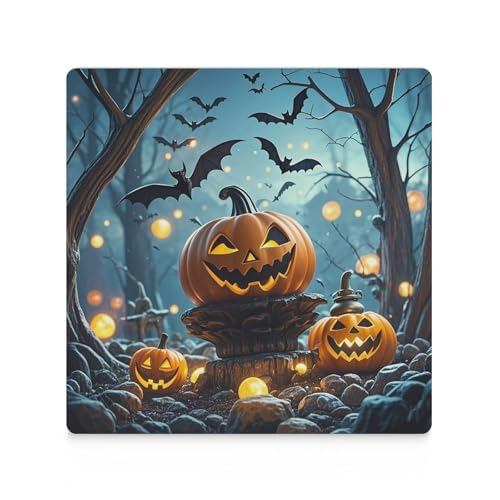 Dessous de verre Halloween réutilisable, cadeau idéal de décoration