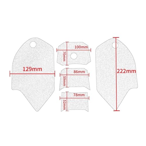 Tampons protections réservoir CB650F contre les rayures de veste - 8