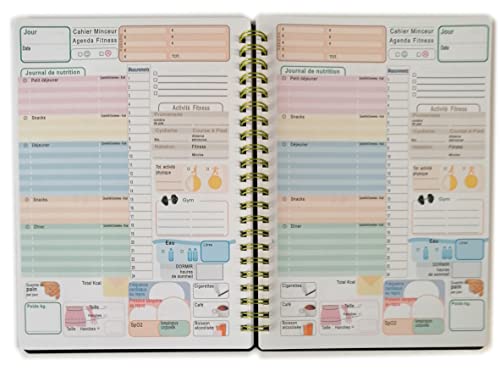PYF Agenda Dieta Fitness Planner A5 14,5 x 20,5 cm