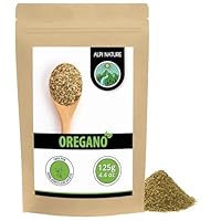 Alpi Nature Oregano getrocknet 125g, Oregano gerebelt, Gewürze zum Kochen, Pasta, Pizza, Fleish, Salaten