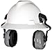 MSA 10129327 Sound Control Classic Helmet Mounted Hearing Protection, dBa 25 – SH, Fits Slotted Full-Brim Hard Hats, Cushioned Ear Pads, Earmuffs Adjustable for Custom Fit. Gray