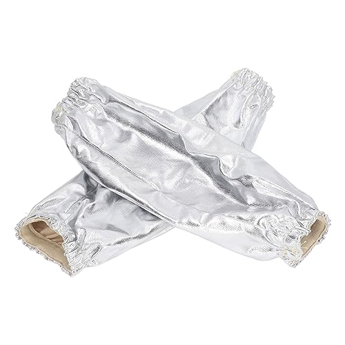 Armschutzhüllen, Isolierte, Hochtemperaturbeständige Armschutzhüllen, Abdeckungen aus Aluminiumfolie, Flammhemmendes Schweißen, Langärmlige Schutzabdeckungen Für Den Grill