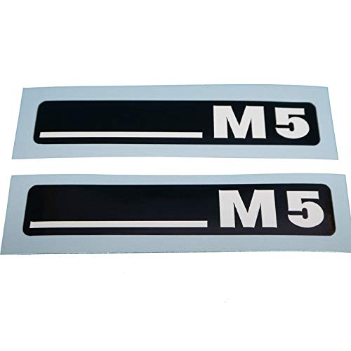 Adesivi Restauro Per Hercules Prima 4 – Set 2 Pezzi Bianco/nero Per Pedana Motore, Replica Logo - 2