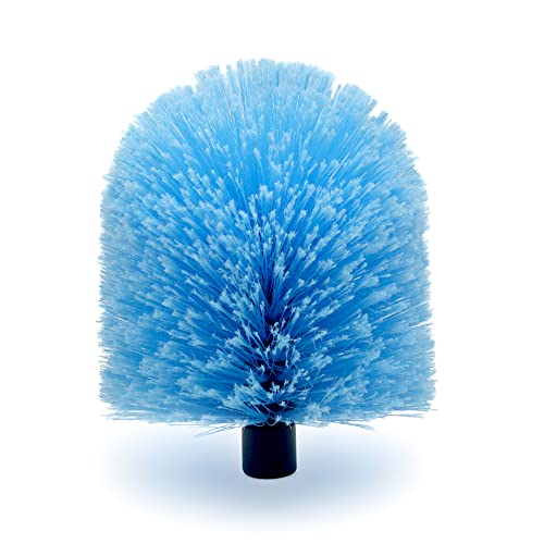Image of EVERSPROUT Twist-On Cobweb Duster (Soft Bristles) | Indoor & Outdoor use Brush Attachment | Fits Standard 3 /4 inch Threaded Poles | Brush Only (Pole Sold Separately) | Spider Cobweb Duster Head