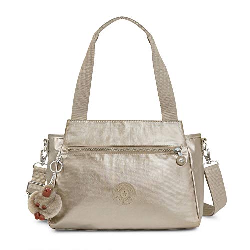 Kipling Women's Elysia Crossbody Bag, Lightweight, Multi-Compartment Magnetic Snap Pockets, Shoulder Bag