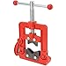 MUKLEI Heavy Duty Pipe Vice - 0.4 to 2.4 Inches Capacity, Forged Bench Yoke Vise Threader for Cutting & Fixing Pipes 10 to 60mm