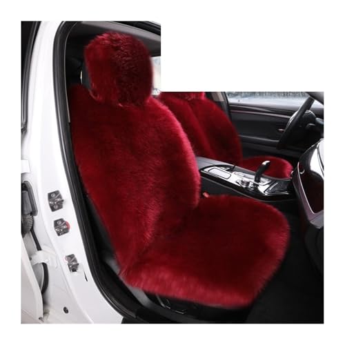 Voiture couvre sieges respirants en peluche artificielle