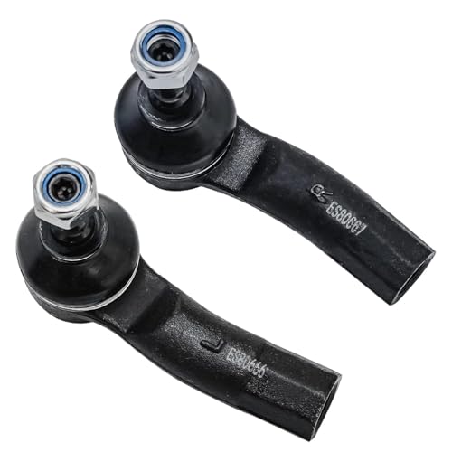 Image of Detroit Axle - 8pc Front End Kit for 2012-2017 Volkswagen Beetle 2012-2016 Passat, 2013 2014 2015 Left and Right 2 Lower Control Arms w /Ball Joint 4 Outer Inner Tie Rods 2 Sway Bars Replacement