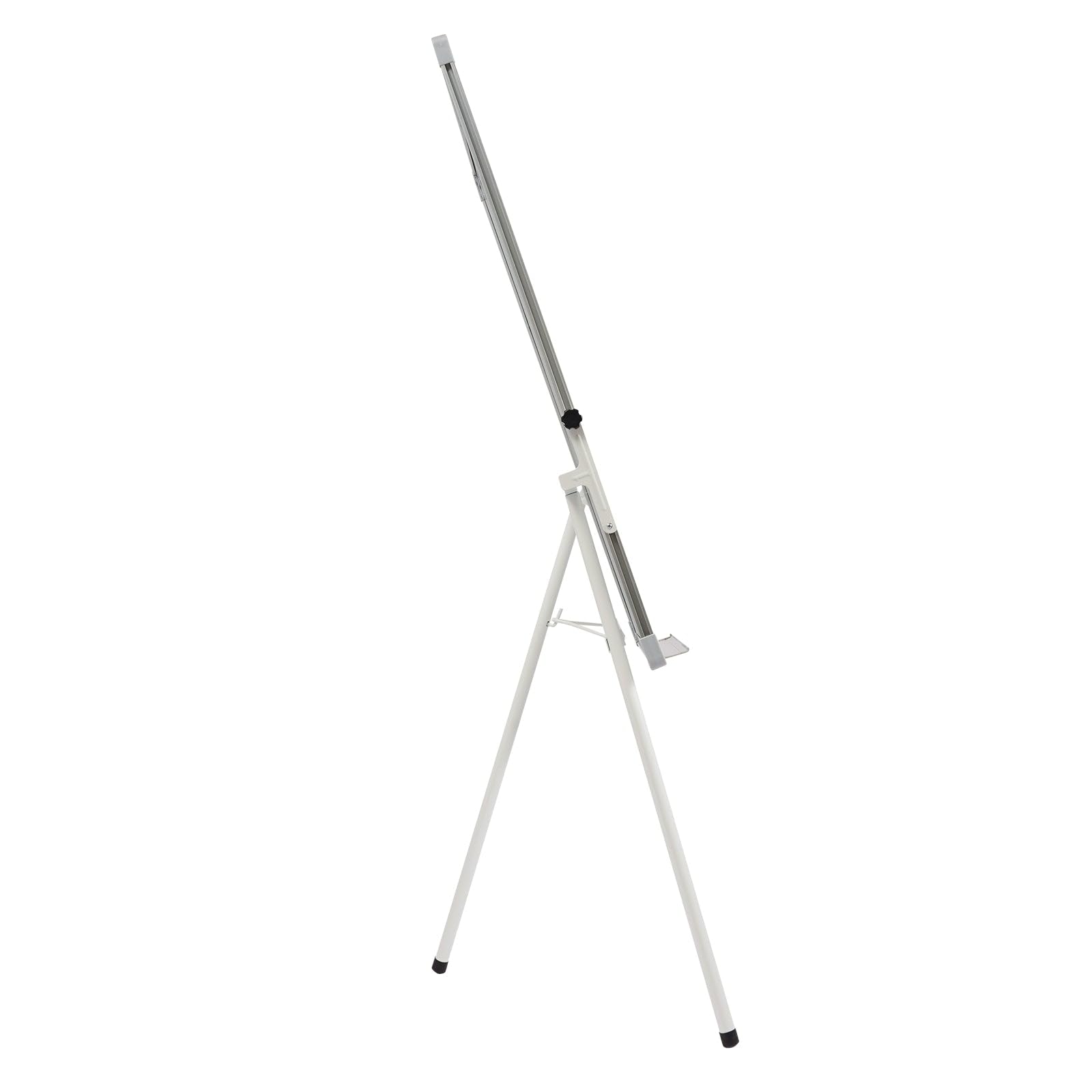 Flipchart Ständer Whiteboardständer 90×60 cm Tragbares Dreibeiniger Abwischbarer Magnetischer White Board - Weiß
