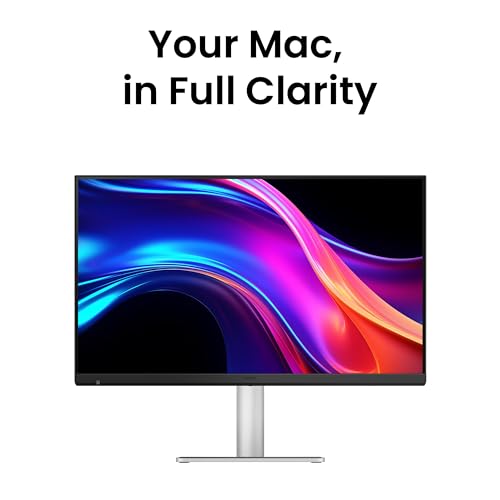 Image of BenQ MA270S 27 inch 5K 5120x2880 Nano Gloss Monitor for Mac Creators, Dual Thunderbolt 4 96W /15W, Mac Color, Daisy Chain, KVM, Brightness & Volume Control on Mac, Height & Tilt Adjustment, P3 Color Gamut