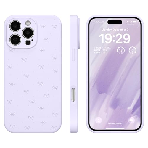 Coque silicone iPhone 17 Air violette ZCDAYE évite rayures chutes