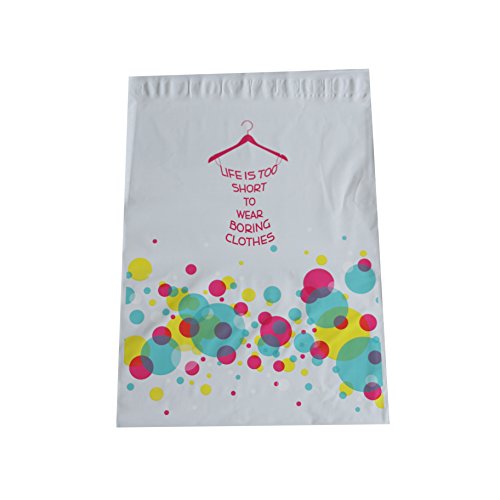 6x9 Colorful Pink Blue Bubbles Dress Designer Poly Mailers Shipping Envelopes Boutique Custom Bags (100)