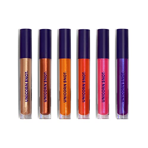 Unicorn Snot Liquid Metal Lip Paint | Intense Pigment, Non-Drying, Long-Lasting, Metallic Top Coat Lip Color | Gluten Free, Vegan & Cruelty-Free Waterproof Lip Makeup - Rust (Bright Copper) #TOP4