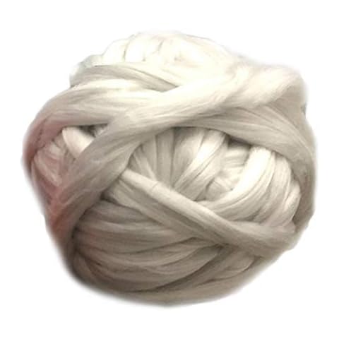 Giant Bulky Big Yarn, Extreme Arm Knitting Kit - Chunky Knit Blanket - Very Thick Gigantic Yarn Massive Knitted Loop - Color 500g DIY Hand-woven Rainbow Crochet - Knitting & Crochet Supplies, 4 Colors Cover