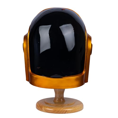 Playcoshow Punk Resin Helmet Adult Full Head Mask Halloween Cosplay Costume Prop (Gold)