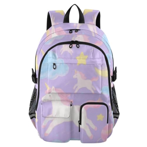 Mochilas de viaje de unicornios para la universidad y oficina