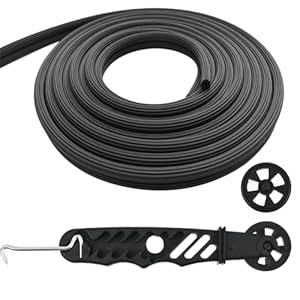 Mvqper 10 Meter Gummikeder für Fliegengitter