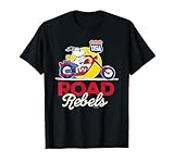 Peanuts - Snoopy Woodstock Motorcycle Road Rebels T-Shirt