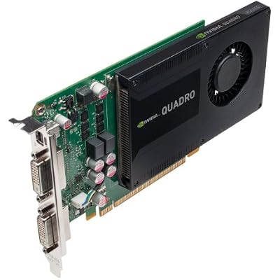 PNY NVIDIA Quadro K2000D 2GB GDDR5 Memory Graphics Cards VCQK2000D-PB
