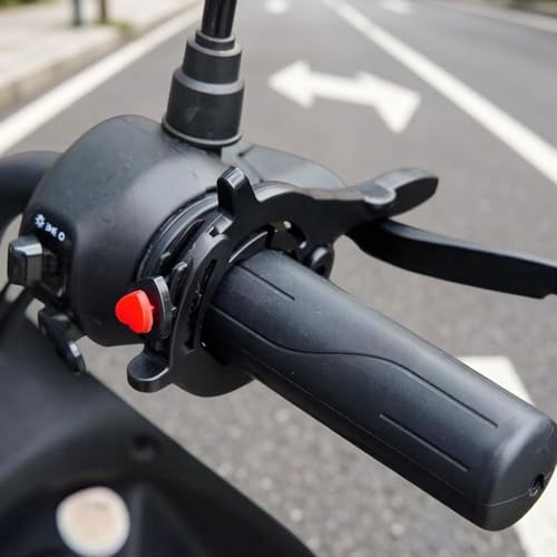 Image of Motorcycle Cruise Control, Throttle Lock for Long Distance Riding and Traffic Commuting, Cruise Control for Motorcycle and Electric Bike, Black ABS Material with 12.5 cm Length
