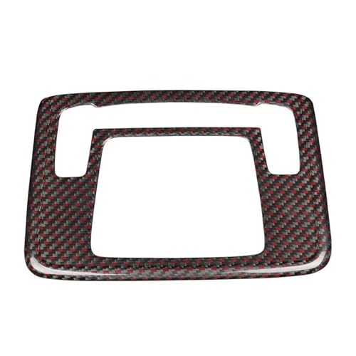 Lámpara techo Civic 11.ª Generación cubierta de carbono rojo negro para interior 1