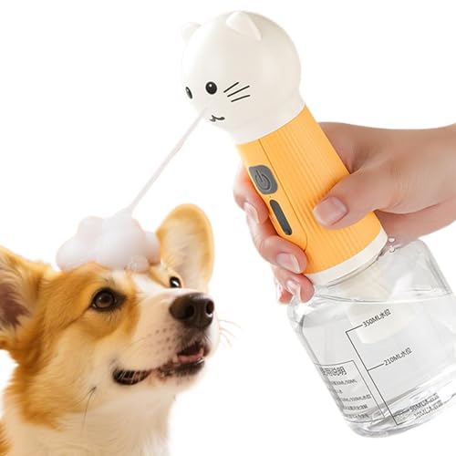 Distributeur de shampooing pour chien pour laver sans effort dans l'évier
