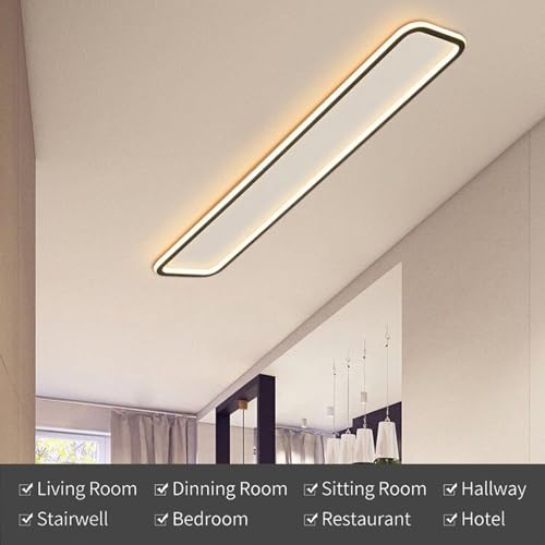 Lustre LED cuisine moderne plafonnier dimmable de 100cm - 3