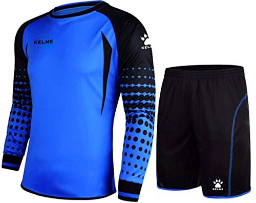 KELME Soccer Goalie Jersey Padded Uniform Kit - Goalkeeper