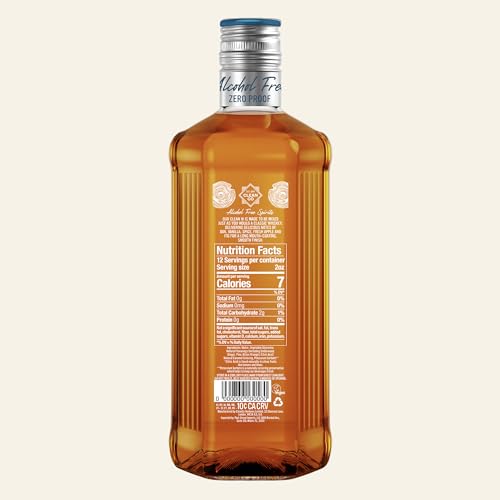 CleanCo Clean W - Alcohol-Free Whiskey Alternative | Award-Winning Zero Proof Spirits | Sugar Free Low Calorie No Sweeteners | Vegan & Gluten-Free | Alcohol Free Cocktails | 23.7fl oz (700ml) - Thumbnail 2