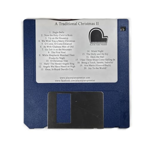 Traditional Christmas II MIDI Floppy Disk for Digital Pianos