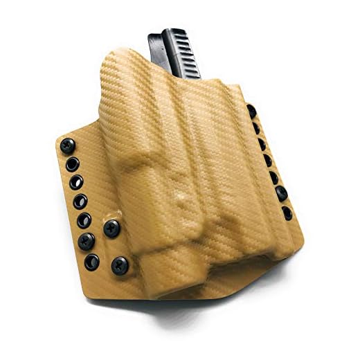 Neptune Concealment Kydex Holster for Sig Sauer P320 X5 Full Size - Light/Laser Bearing Nestor Series - Veteran Made in USA