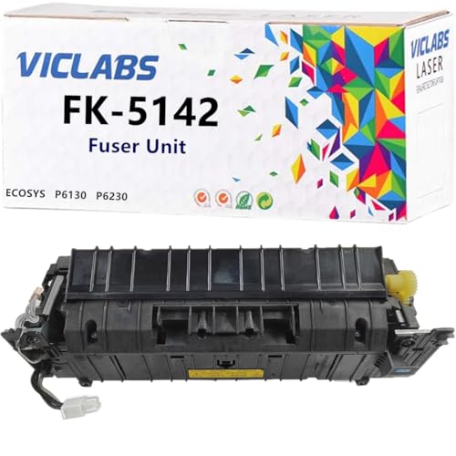 VicLabs FK-5142 fuser Unit Replacement for Kyocera FK-5142 fuser Unit for use in Kyocera Color ECOSYS P6130 P6230 Printers,110V (1- Pack )