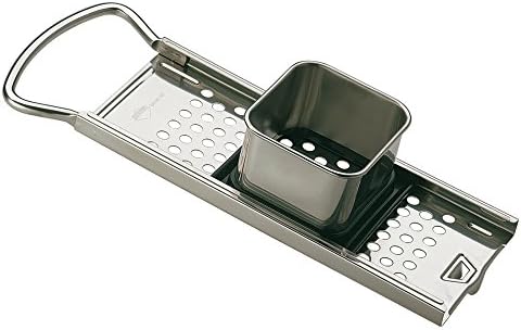 Küchenprofi Spaetzle Plane with Pusher, Professional Grade Stainless Steel Spaetzle Maker, Dumpling Maker, and Potato Ricer image 2