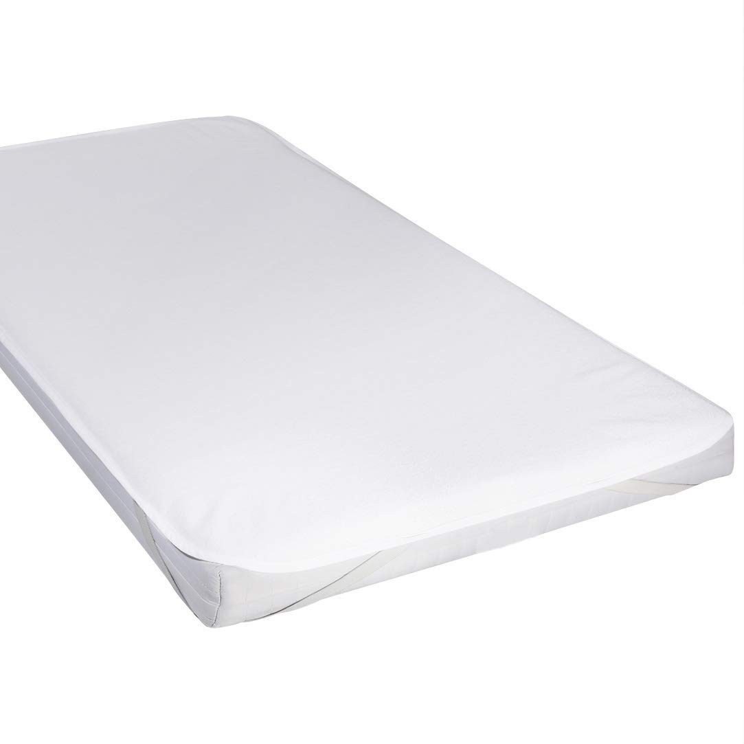 Fitted Crib Sheet Waterproof Mattress Cover Hypoallergenic Cotton Baby Mattress Pad for Standard Crib by YOOFOSS