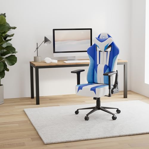 Sedia da Gaming in Tessuto X-Player 2.0 - Gaming Chair Ergonomica Braccioli 3D - Cuscino Cervicale/Lombare Funzione Dondolo - Sedia per PC, Poltrona Gaming, Sedia Ufficio 150 kg - Normal (L) - Sedia gaming - Immagine 1