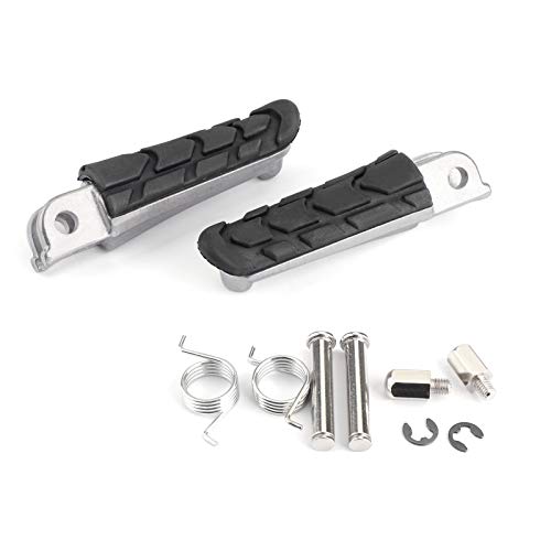 Areyourshop Foot Pegs Front For Honda Cb250 Hornet 250 1998-2010, Cbr600F 2000-2007, Cb600F Hornet 600 2007-2010, Nc700 2012-2015 #TOP3