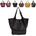 Produktbild NASTAH Women Oversize Weekender Handbags, üBergroßE Weekender-Handtaschen FüR Damen, Vintage, Alte Handtaschen, Handtasche UmhäNgetasche Shopper Groß Tasche Beuteltasche Taschen Gross, Schwarz