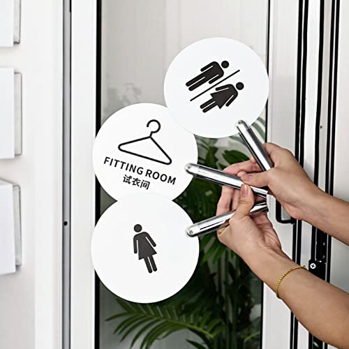 Panneau toilettes pour bureau et commerce avec support mural