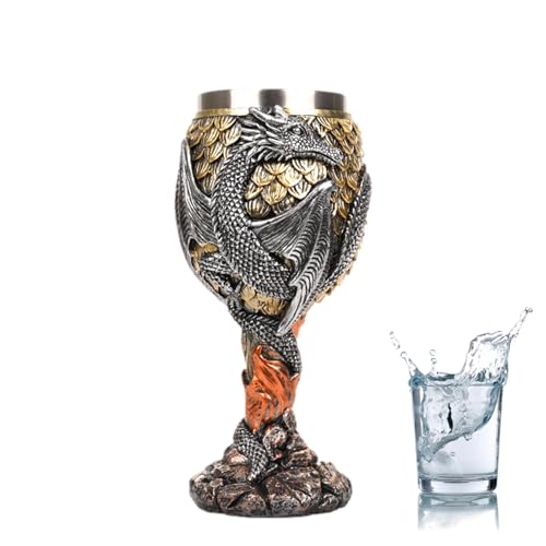 Taza medieval de dragón para regalo original y coleccionistas 7