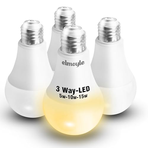 Elmoyle 3 Way Soft Warm LED Bulbs