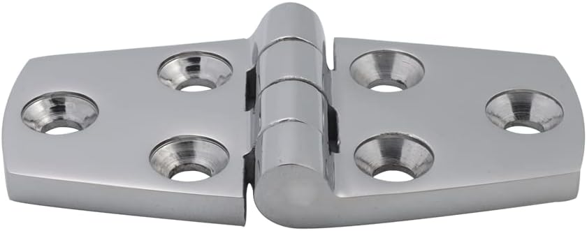Marine Boat Hinges 316 Stainless Steel Door Hinge Heavy Duty Deck Cabinet Hinges of 4 Pcs (3x1.5 inch)