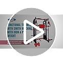 Image of GYM24 EQUIPMENTS Sonata Functional Trainer with Smith Machine & Power Cage | 160 Kg PVC Weight Stack (80 Kg Each Side) | Commercial 12 Gauge Steel Multi Gym Equipment for Home & Gym | Whole Black
