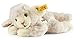 Steiff Linda Lamm - 22 cm - Plüschschaf liegend - Kuscheltier für Kinder - weich & waschbar - weiß (280030)
