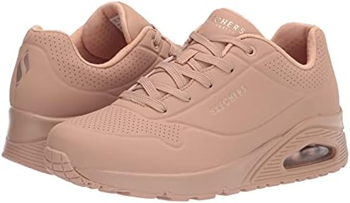 Skechers womens Skecher Street Women's Uno - Stand on Air Sneaker, Sand, 8.5 US | Image 6