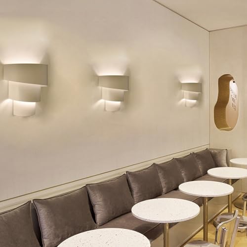 Iluminación decorativa para salón y pasillo con lámparas de pared interior E27 de metal 6