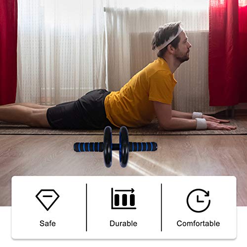 BESPORTBLE, 1 conjunto de rodas de fitness abdominal, treinamento, roldanas silenciosas para treino