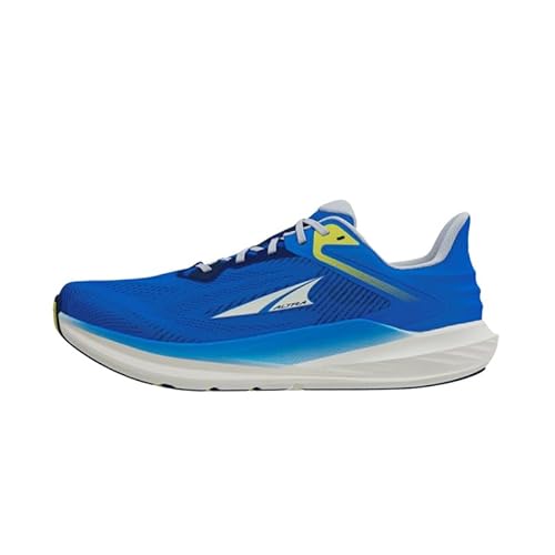 ALTRA Men's Torin 8 Road Running Shoe, Blue/Yellow, 9