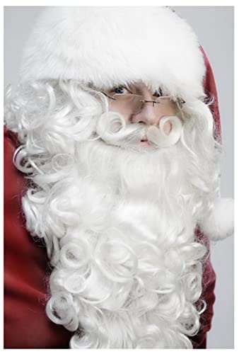 Forum Novelties HM713819 Santa Wig And Beard With Attached Mustache cover