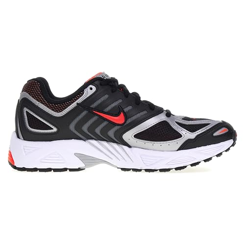Nike Nike Air Pegasus 2005 Men's Trainers, Black Bright Crimson Metallic Silver, 8.5